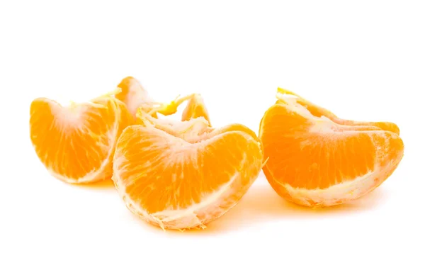 Mandarine isoliert — Stockfoto