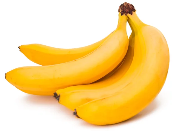 Bananen geïsoleerd — Stockfoto