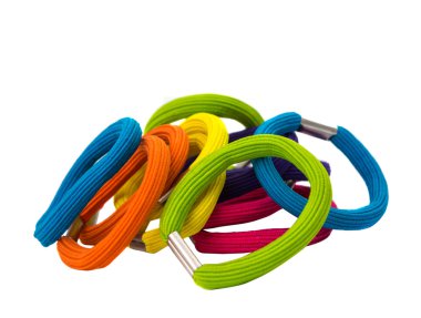 renk lastikleri izole saçlar için