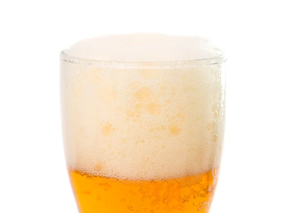 Copo de cerveja isolado — Fotografia de Stock