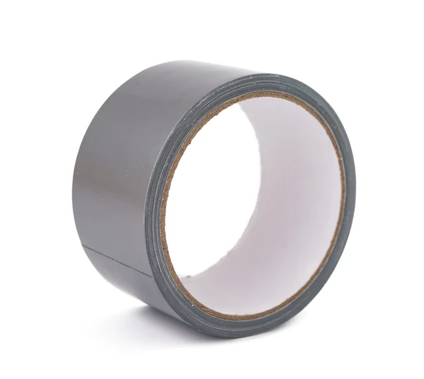 Gray tape isolated — Stock Photo, Image