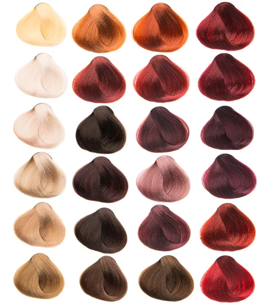 Hair samples — Stock Photo, Image