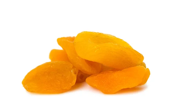 Sušené meruňky, samostatný — Stock fotografie