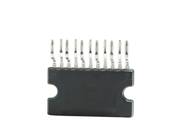 Electronic chips isolated — Stock Photo, Image