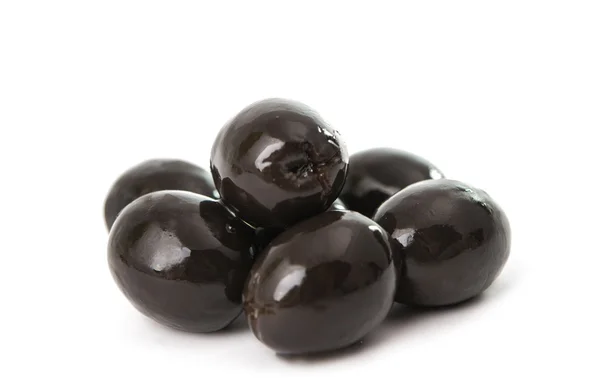 Bunch of black olives — Stock Photo, Image