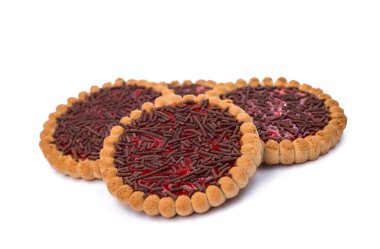 izole reçelli kurabiye