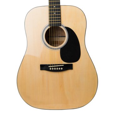 akustik gitar izole