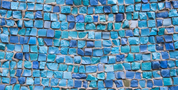 Textur Mosaik aus farbigen Steinen — Stockfoto