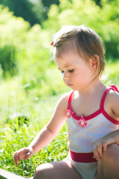 Retrato de una niña — Foto de Stock