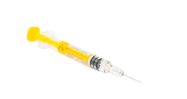 Stříkačku s očkovací látkou — Stock fotografie