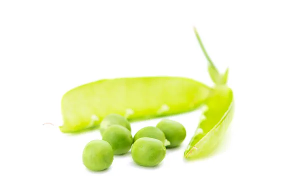 Groene erwt pod — Stockfoto