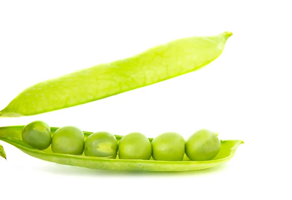 緑色のエンドウ豆の鞘 — ストック写真