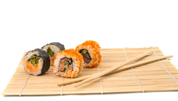 Sushi isolert – stockfoto