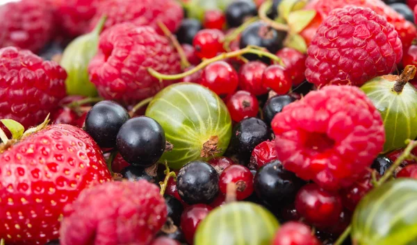 Mix ripe berries — Stock Photo, Image