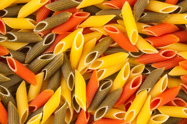 Colori italiani pasta sfondo — Foto Stock