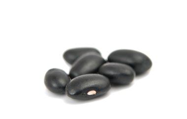 siyah fasulye izole