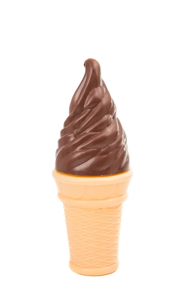 초콜릿 아이스크림 콘 절연 — 스톡 사진