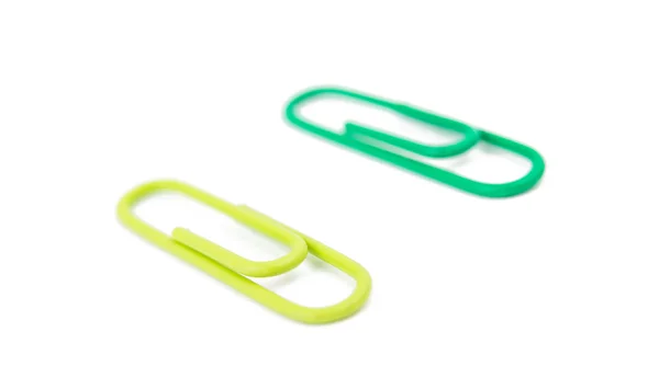 Paperclip geïsoleerd — Stockfoto