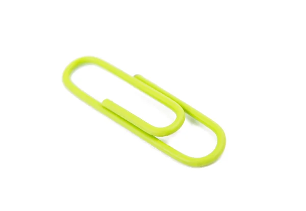 Paper clip isolated — Stock Photo, Image