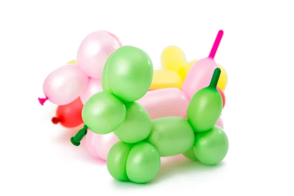 Leksak ballonger isolerade — Stockfoto