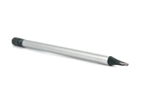 Simple gray pencil — Stock Photo, Image