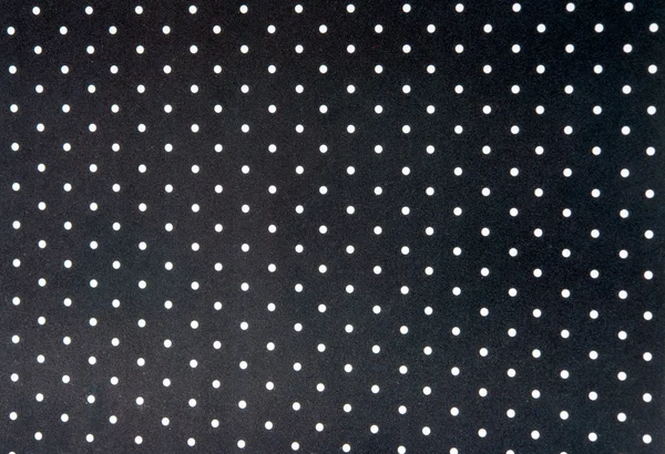 Czarne i białe kropki tkanina tło — Zdjęcie stockowe