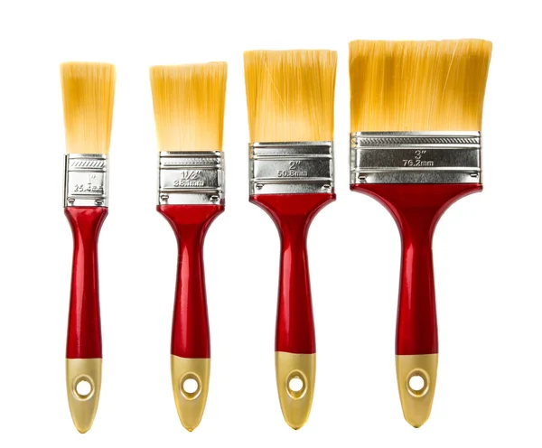 Paint brushes isolated Stock Image