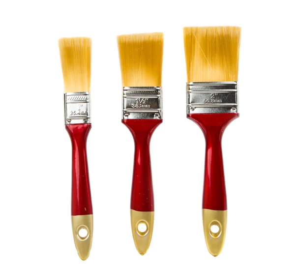 Paint brushes isolated Stock Picture