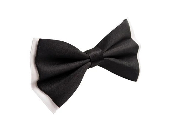 Black bow tie — Stock Photo, Image