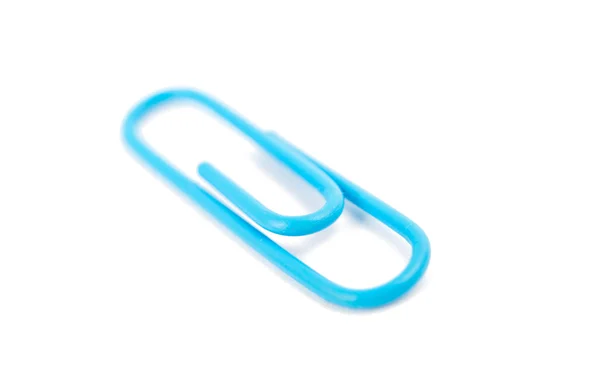 Paperclip geïsoleerd — Stockfoto