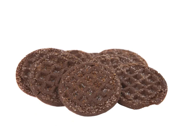 Печиво шоколадне ізольовані — стокове фото