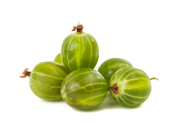 Gooseberries isolated — Stock Photo, Image