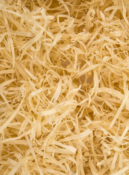 Background of wood shavings — Stock Photo, Image