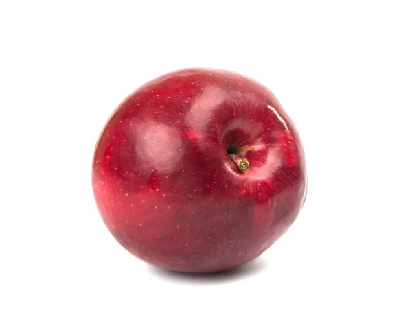 Pomme mûre rouge isolée — Photo