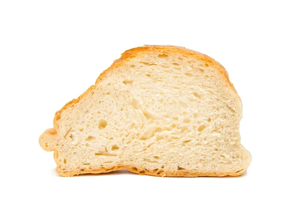 En bit bröd isolerade — Stockfoto