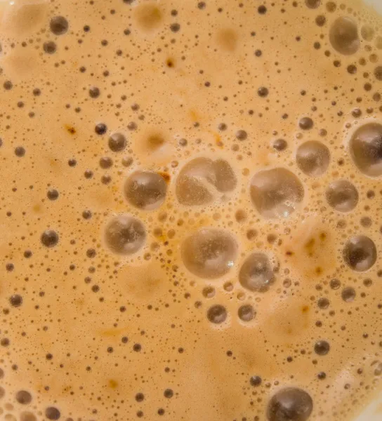 Närbild av cappuccino — Stockfoto