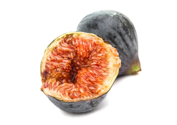 Ripe fresh figs isolated — Stock Photo, Image