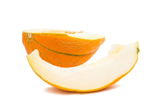 Reife Melone isoliert — Stockfoto