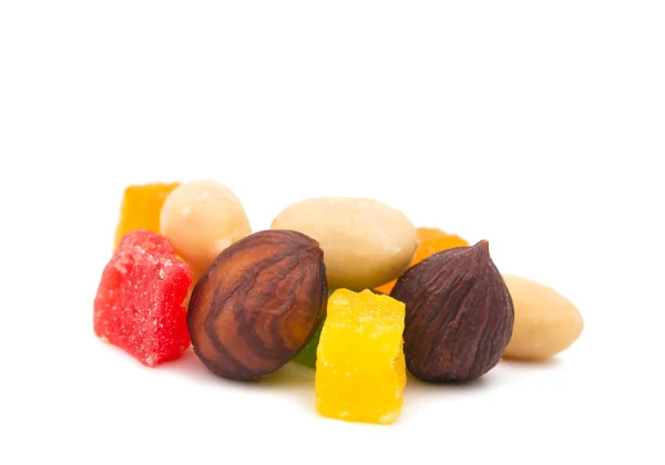 Gekonfijt fruit geïsoleerd — Stockfoto