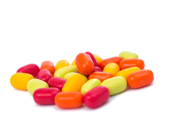 Pílulas de cor isolado — Fotografia de Stock