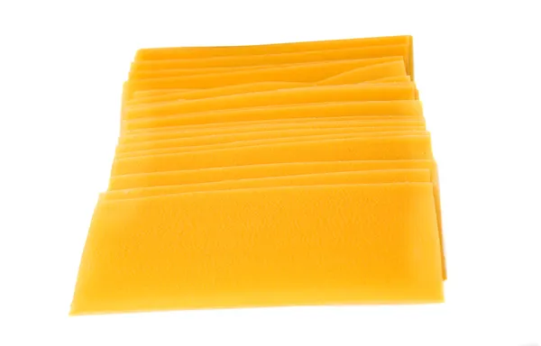 Ungekochte Lasagne Nudeln isoliert — Stockfoto