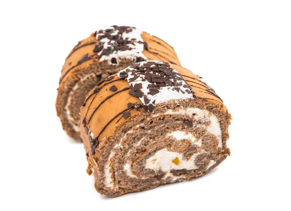 Швейцарський рулон торт — стокове фото