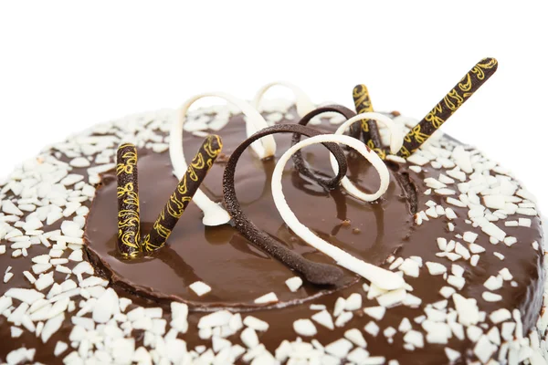 Torta al cioccolato — Foto Stock