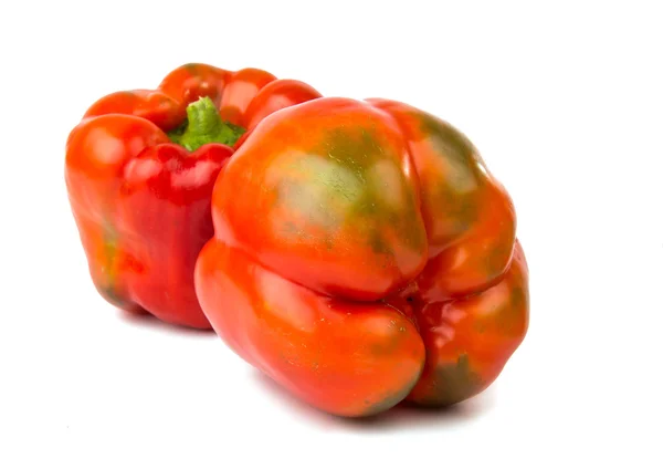 Red bell pepper isolated — Stock Photo, Image