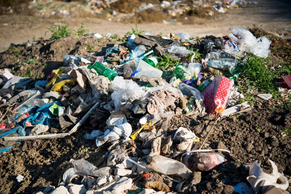 Stos śmieci domowych — Zdjęcie stockowe