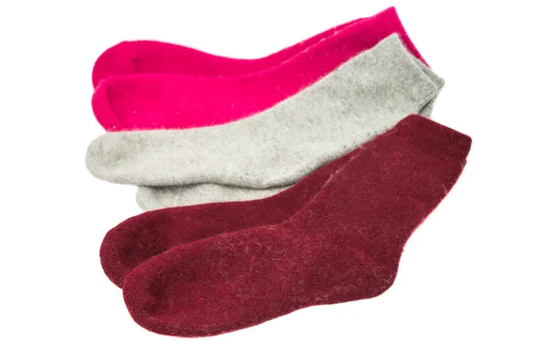 Warm socks isolated — Stock Photo, Image