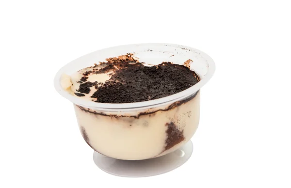 Soufflé de crema con chocolate —  Fotos de Stock