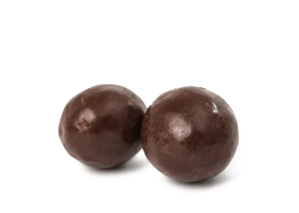 Chocolate balls isolated — Stock Photo, Image