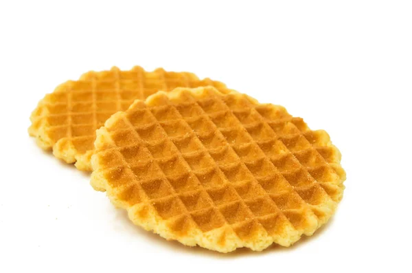 Waffeln isoliert — Stockfoto