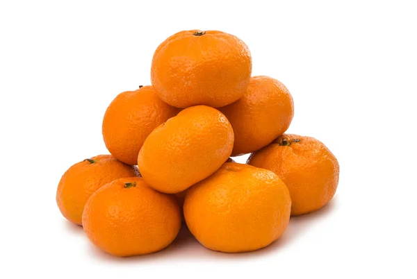 Tangerine elszigetelt — Stock Fotó